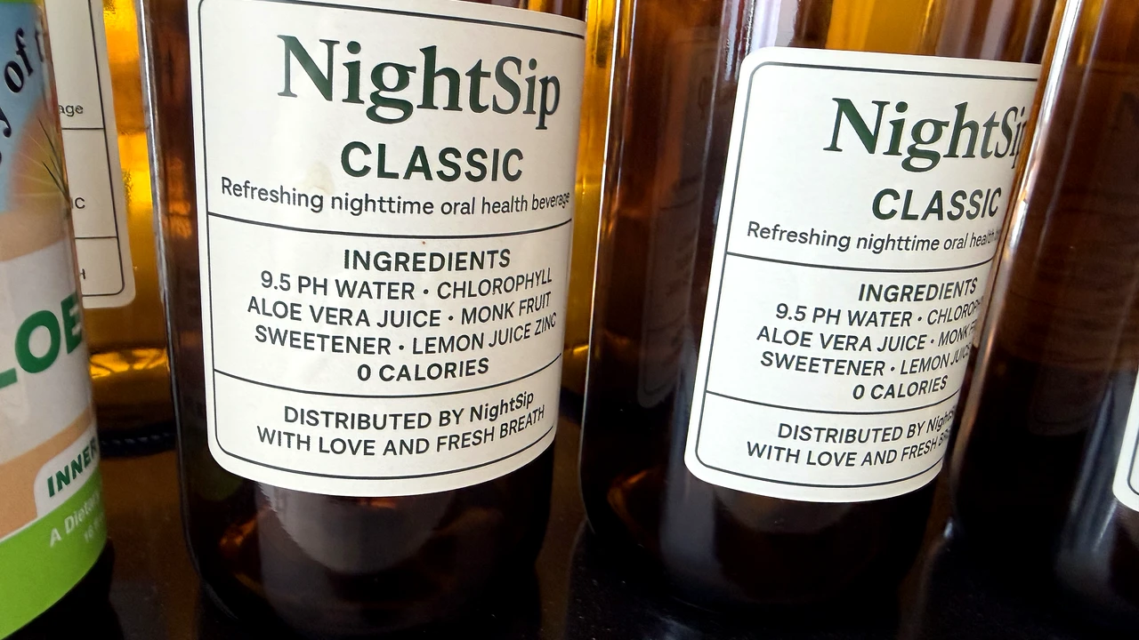 NightSip real brown bottle - hero view 1