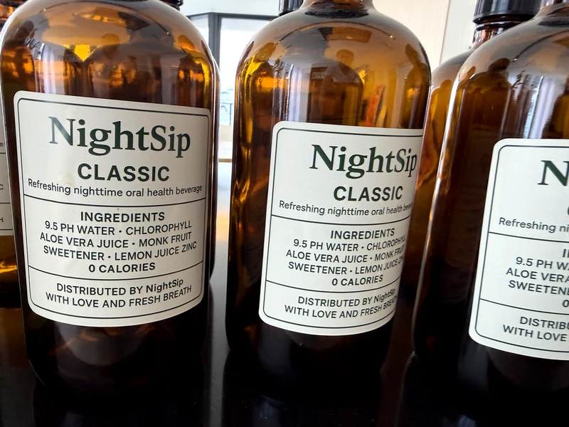NightSip real brown bottle - product view 4