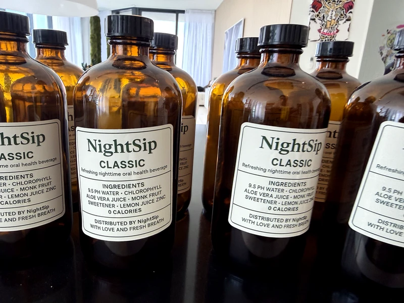 NightSip real brown bottle - product view 5