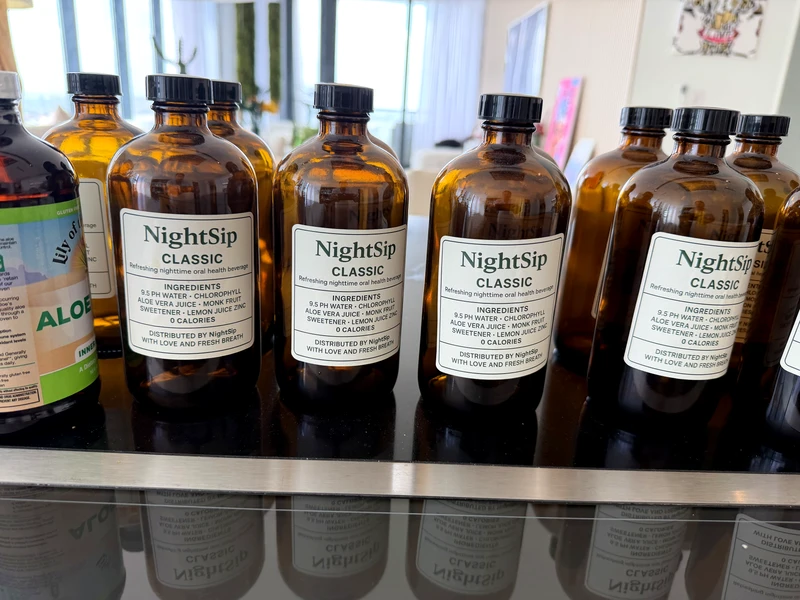 NightSip real brown bottle - product view 6